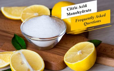 Citric Acid Monohydrate; frequently asked questions