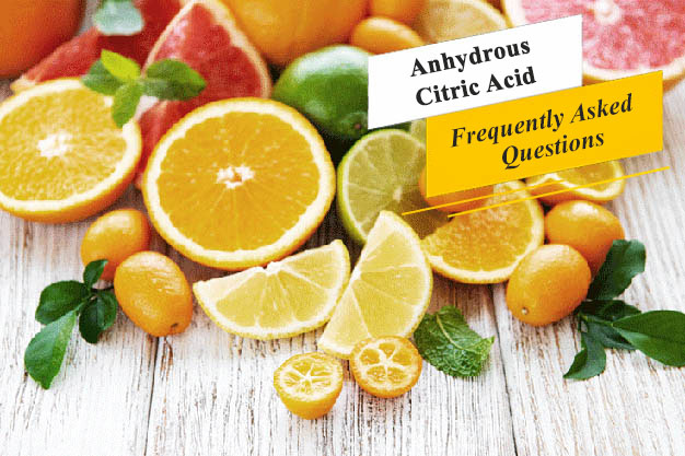 Anhydrous Citric Acid; frequently asked questions