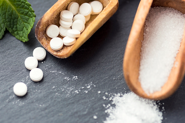 The difference between sodium saccharin and sugar